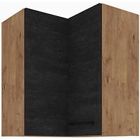 Konyhaszekrény VIGO DARK 60X60 GN-72 2F (90°)