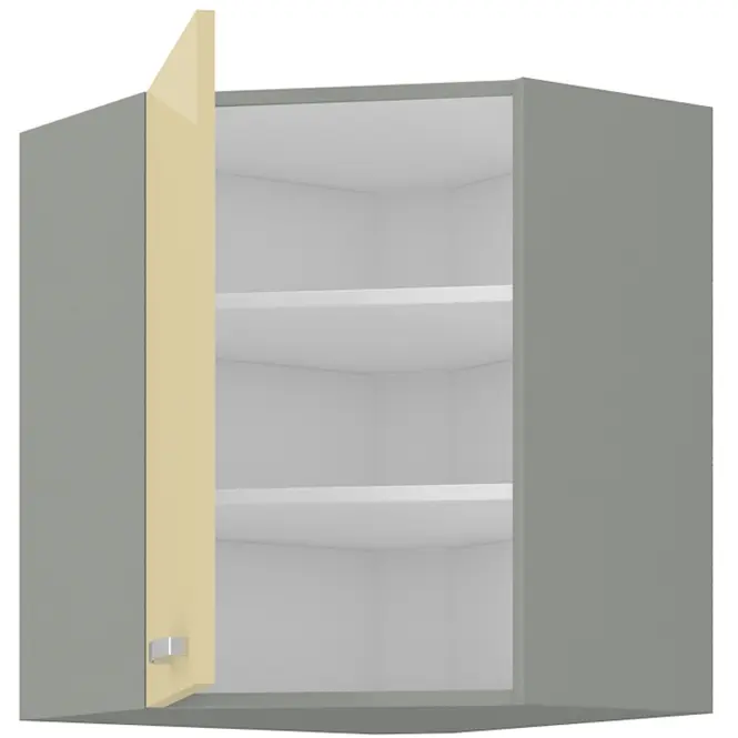Konyhaszekrény KARMEN 60X60 GN-72 2F (45°)
