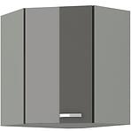 Konyhaszekrény GREY 60X60 GN-72 2F (45°)