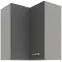 Konyhaszekrény GREY 60X60 GN-72 2F (90°)