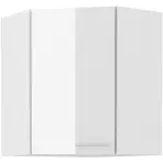 Konyhaszekrény LARA fehér 60X60 GN-72 2F (45°)