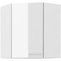 Konyhaszekrény LARA fehér 60X60 GN-72 2F (45°)