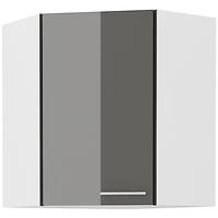 Konyhaszekrény LARA GREY 60X60 GN-72 2F (45°)