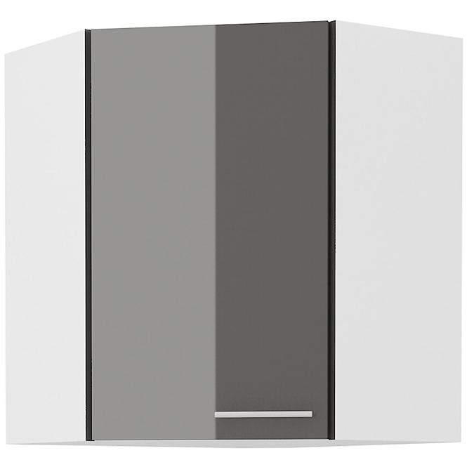 Konyhaszekrény LARA GREY 60X60 GN-72 2F (45°)