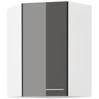 Konyhaszekrény LARA GREY 60X60 GN-90 1F (45°)