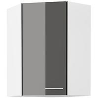 Konyhaszekrény LARA GREY 60X60 GN-90 1F (45°)
