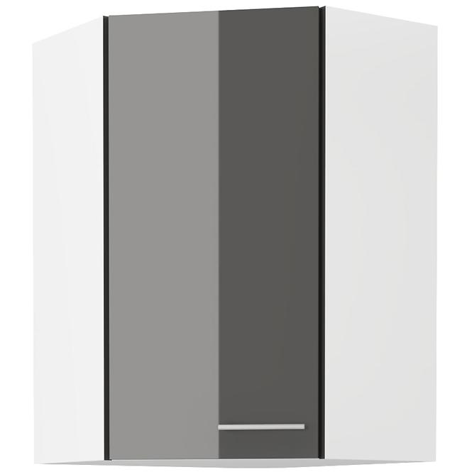 Konyhaszekrény LARA GREY 60X60 GN-90 1F (45°)