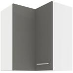 Konyhaszekrény LARA GREY 60X60 GN-72 2F (90°)