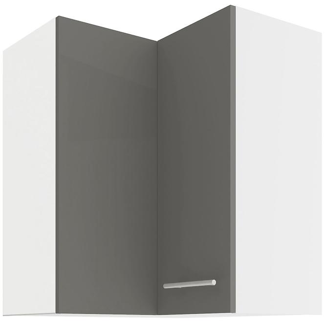 Konyhaszekrény LARA GREY 60X60 GN-72 2F (90°)