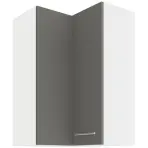 Konyhaszekrény LARA GREY 60X60 GN-90 2F (90°)