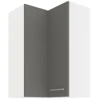Konyhaszekrény LARA GREY 60X60 GN-90 2F (90°)