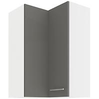 Konyhaszekrény LARA GREY 60X60 GN-90 2F (90°)