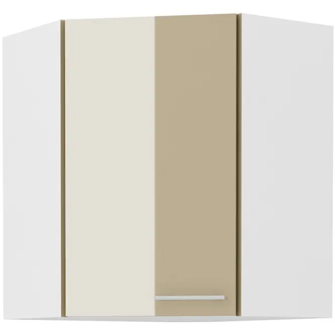Konyhaszekrény LARA CAPPUCCINO 60X60 GN-72 2F (45°)