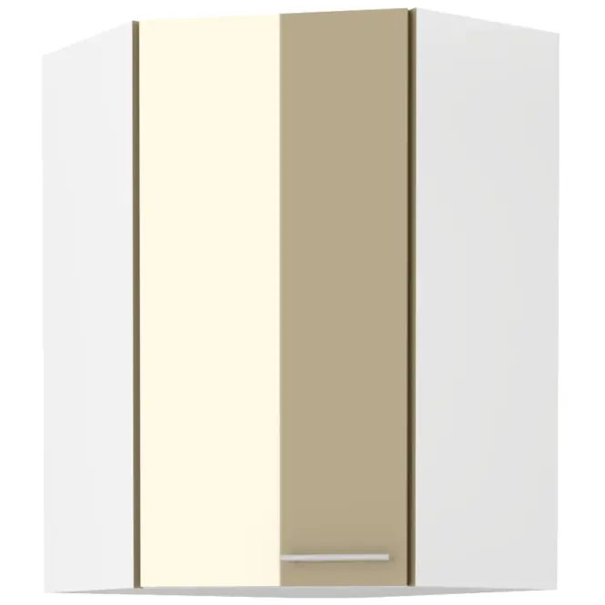 Konyhaszekrény LARA CAPPUCCINO 60X60 GN-90 1F (45°)