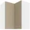 Konyhaszekrény LARA CAPPUCCINO 60X60 GN-72 2F (90°)