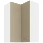 Konyhaszekrény LARA CAPPUCCINO 60X60 GN-90 2F (90°)