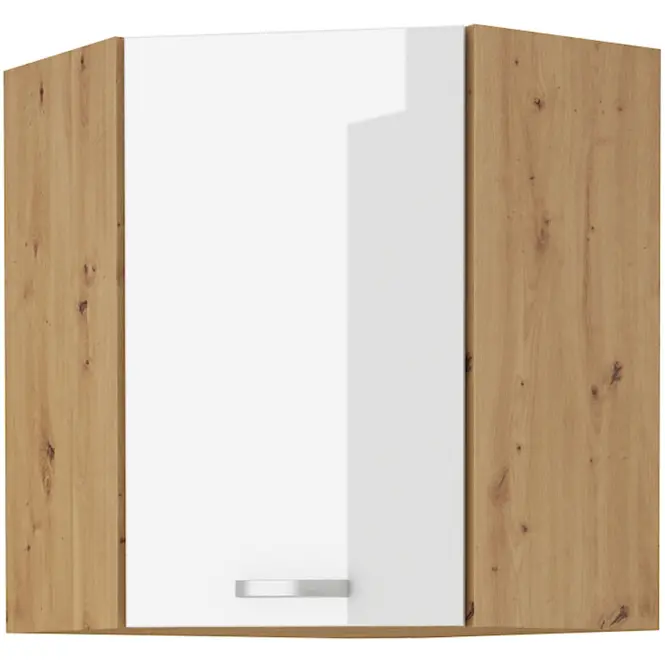 Konyhaszekrény ARTISAN fehér 60X60 GN-72 2F (45°)