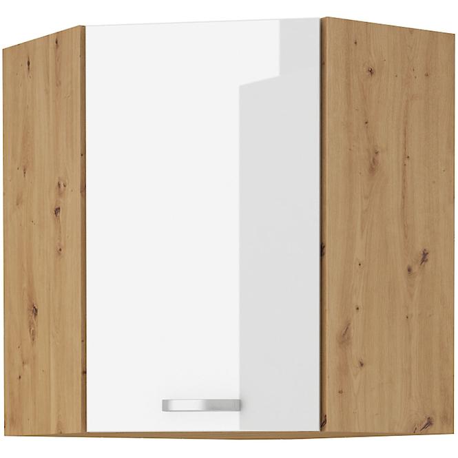 Konyhaszekrény ARTISAN fehér 60X60 GN-72 2F (45°)