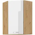 Konyhaszekrény ARTISAN fehér 60X60 GN-90 1F (45°)