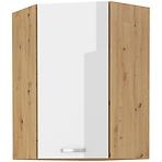 Konyhaszekrény ARTISAN fehér 60X60 GN-90 1F (45°)