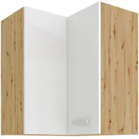 Konyhaszekrény ARTISAN fehér 60X60 GN-72 2F (90°)