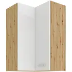 Konyhaszekrény ARTISAN fehér 60X60 GN-90 2F (90°)