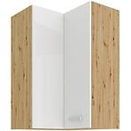 Konyhaszekrény ARTISAN fehér 60X60 GN-90 2F (90°)