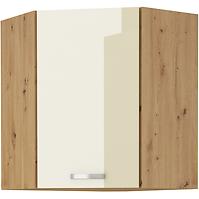 Konyhaszekrény ARTISAN krém 60X60 GN-72 2F (45°)