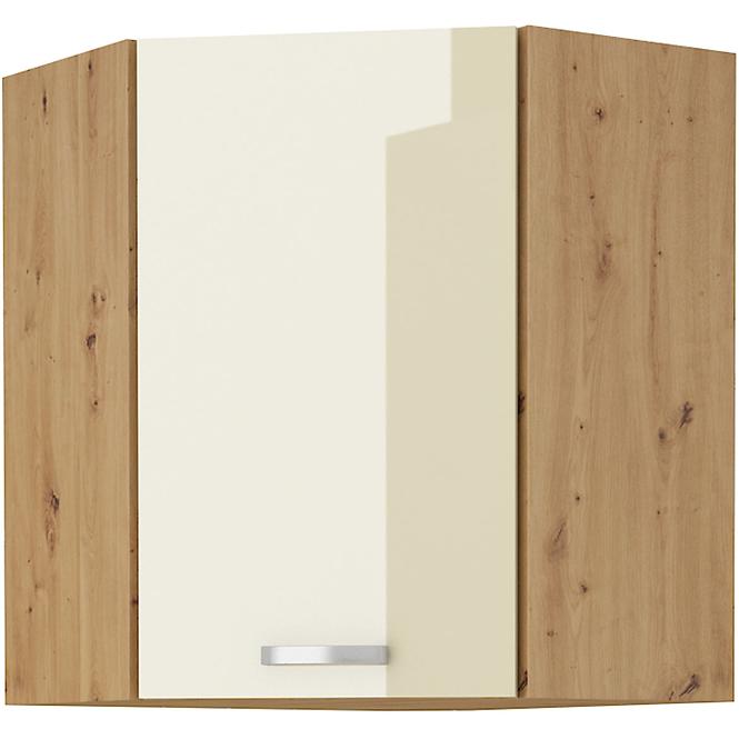 Konyhaszekrény ARTISAN krém 60X60 GN-72 2F (45°)