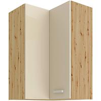 Konyhaszekrény ARTISAN krém 60X60 GN-90 2F (90°)