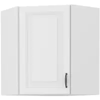 Konyhaszekrény STILO fehér/fehér 60X60 GN-72 2F (45°)