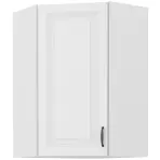 Konyhaszekrény STILO fehér/fehér 60X60 GN-90 1F (45°)