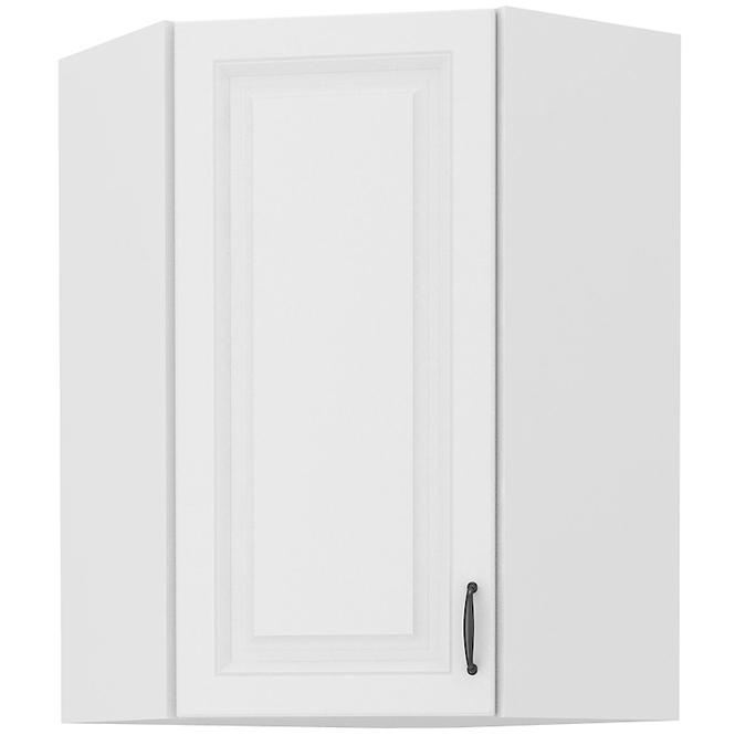 Konyhaszekrény STILO fehér/fehér 60X60 GN-90 1F (45°)
