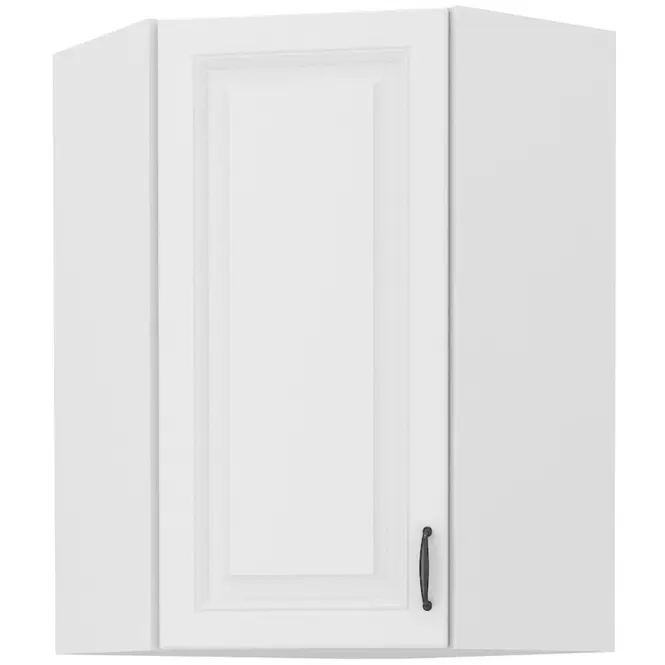 Konyhaszekrény STILO fehér/fehér 60X60 GN-90 1F (45°)
