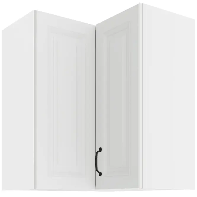 Konyhaszekrény STILO fehér/fehér 60X60 GN-72 2F (90°)