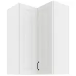 Konyhaszekrény STILO fehér/fehér 60X60 GN-90 2F (90°)