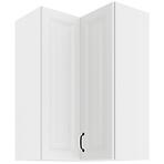 Konyhaszekrény STILO fehér/fehér 60X60 GN-90 2F (90°)