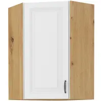 Konyhaszekrény STILO fehér/ARTISAN 60X60 GN-90 1F (45°)