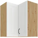 Konyhaszekrény STILO fehér/ARTISAN 60X60 GN-72 2F (90°)