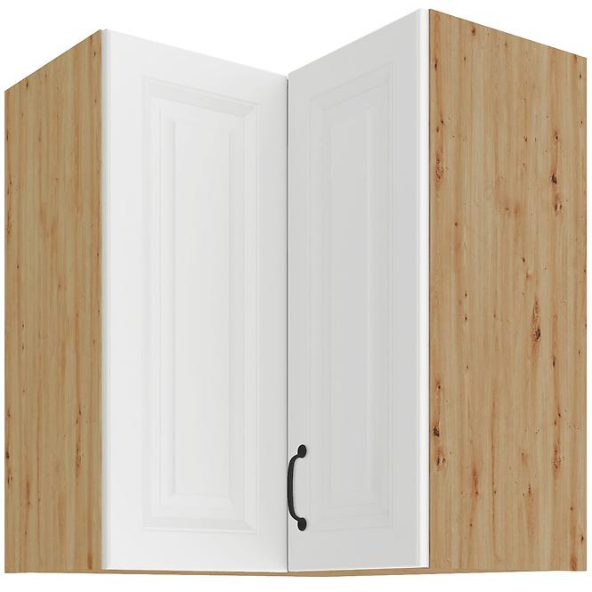 Konyhaszekrény STILO fehér/ARTISAN 60X60 GN-72 2F (90°)