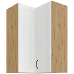 Konyhaszekrény STILO fehér/ARTISAN 60X60 GN-90 2F (90°)