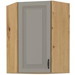 Konyhaszekrény STILO CLAYGREY/ARTISAN 60X60 GN-90 1F (45°)