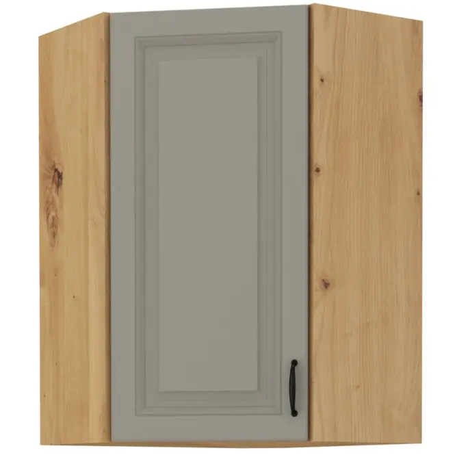 Konyhaszekrény STILO CLAYGREY/ARTISAN 60X60 GN-90 1F (45°)