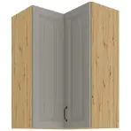 Konyhaszekrény STILO CLAYGREY/ARTISAN 60X60 GN-90 2F (90°)