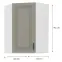 Konyhaszekrény STILO CLAYGREY/fehér 60X60 GN-90 1F (45°),2