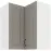 Konyhaszekrény STILO CLAYGREY/fehér 60X60 GN-72 2F (90°)