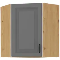 Konyhaszekrény STILO DUSTGREY/ARTISAN 60X60 GN-72 2F (45°)