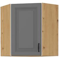 Konyhaszekrény STILO DUSTGREY/ARTISAN 60X60 GN-72 2F (45°)