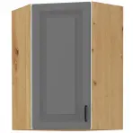 Konyhaszekrény STILO DUSTGREY/ARTISAN 60X60 GN-90 1F (45°)