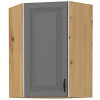 Konyhaszekrény STILO DUSTGREY/ARTISAN 60X60 GN-90 1F (45°)